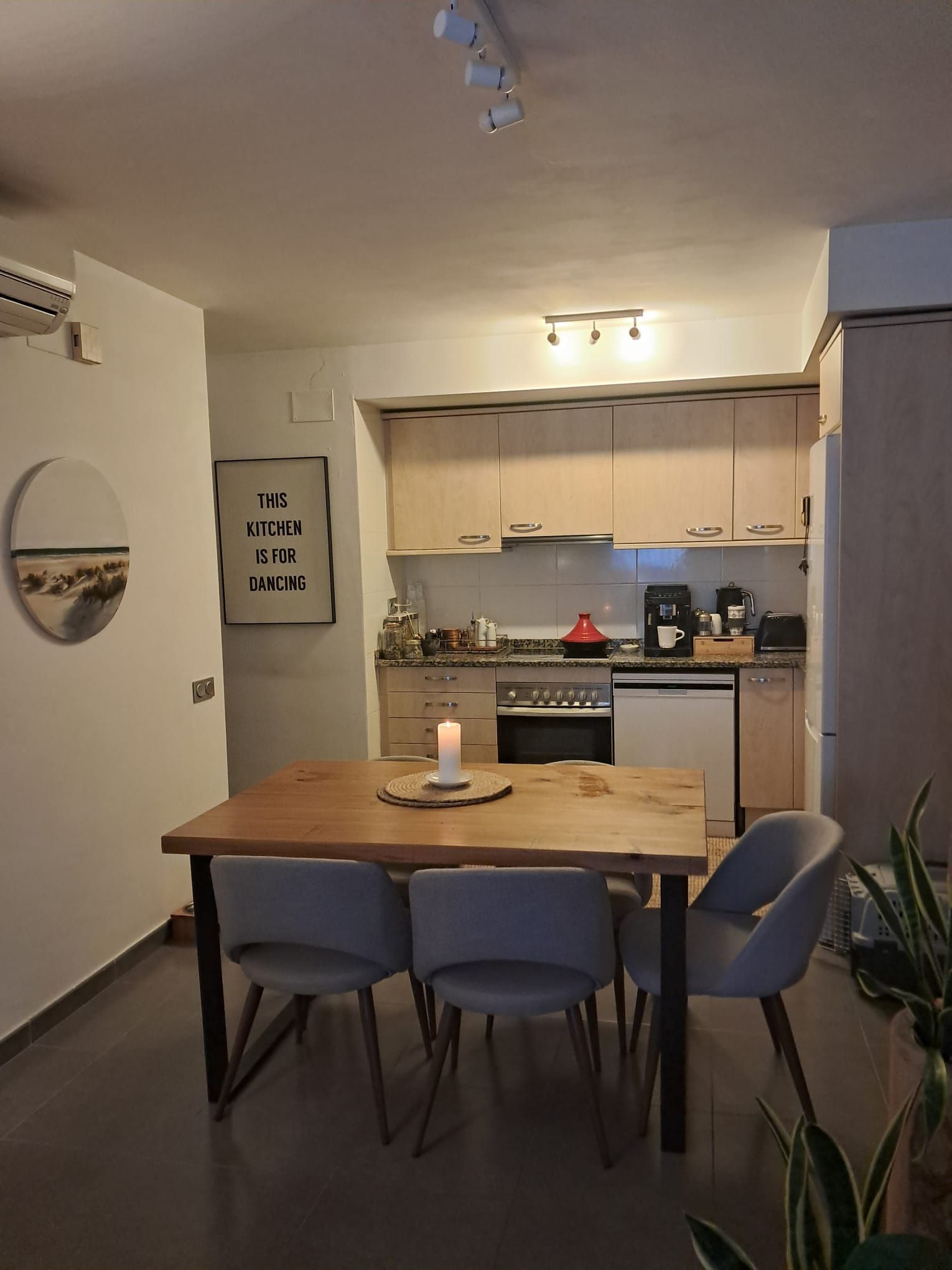 Cuina de Apartament en venda en Mataró amb Aire condicionat i Calefacció