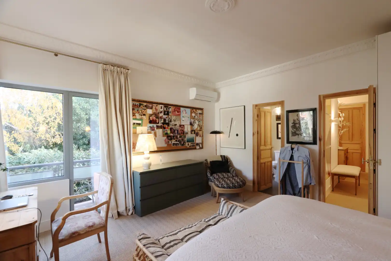Bedroom of Flat for sale in Madrid  with Air Conditioner, Heating and Terrace