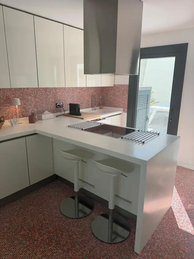 Kitchen of Houses for sale in L'Alfàs del Pi  with Air Conditioner, Heating and Private garden