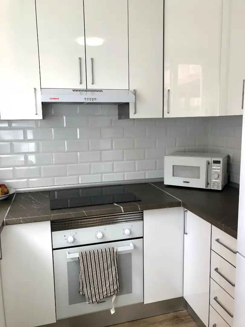 Kitchen of Apartments for rent in Santa Cruz de Tenerife  with Air Conditioner, Furnished and Oven