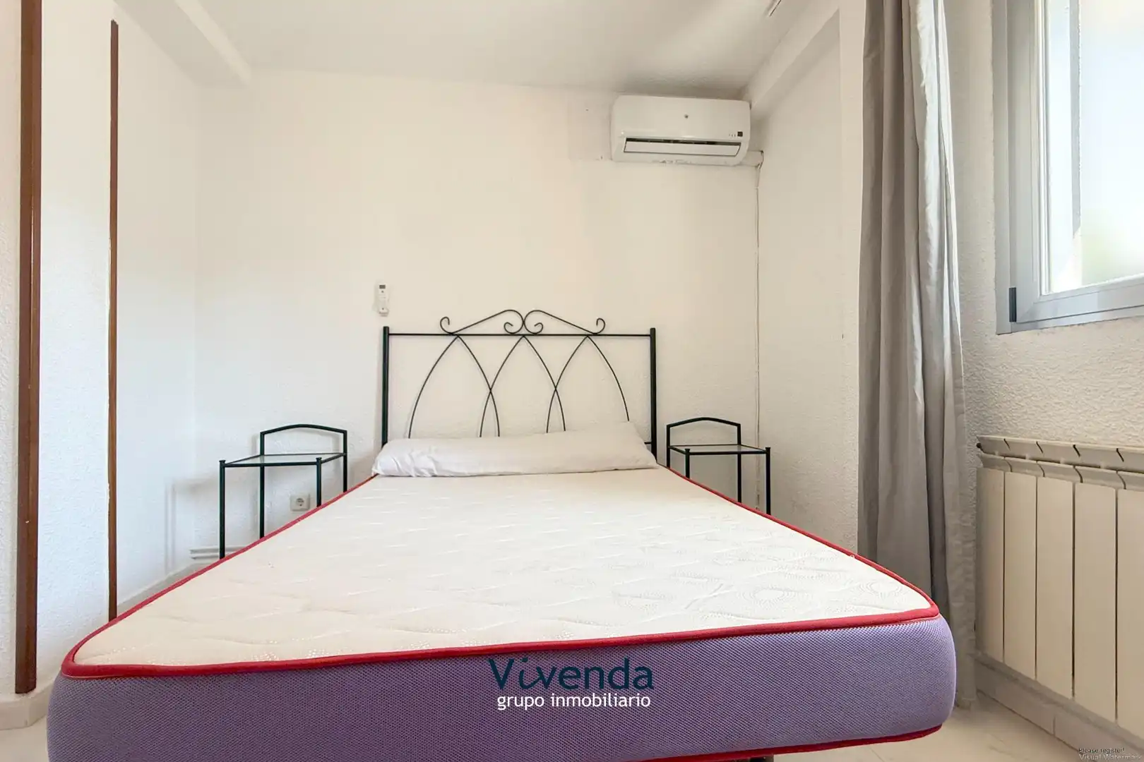 Bedroom of Flat for sale in Móstoles  with Air Conditioner, Heating and Terrace