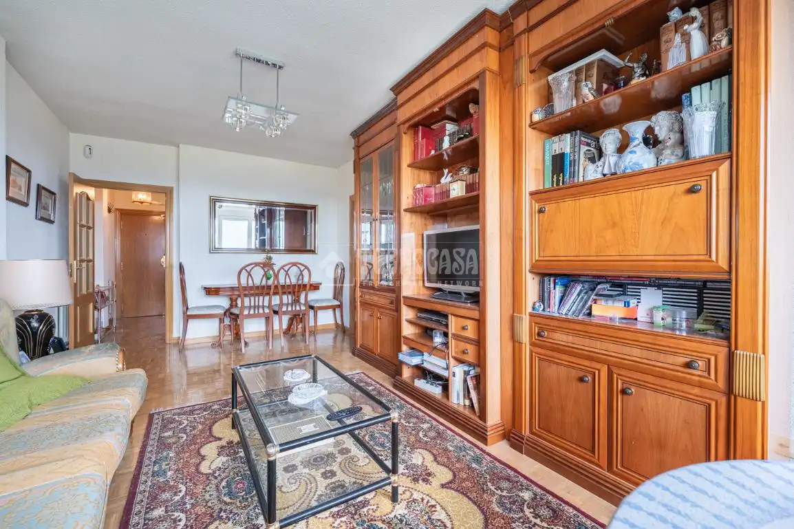 Sala de estar de Piso en venta en Madrid con Trastero