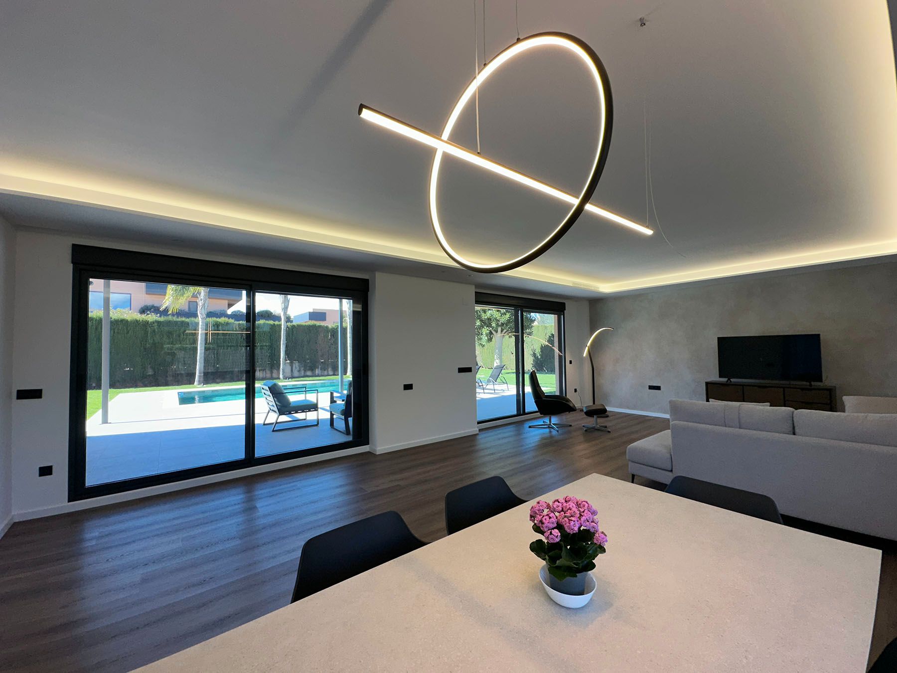 Sala d'estar de Casa o xalet en venda en Bétera amb Aire condicionat, Calefacció i Jardí privat