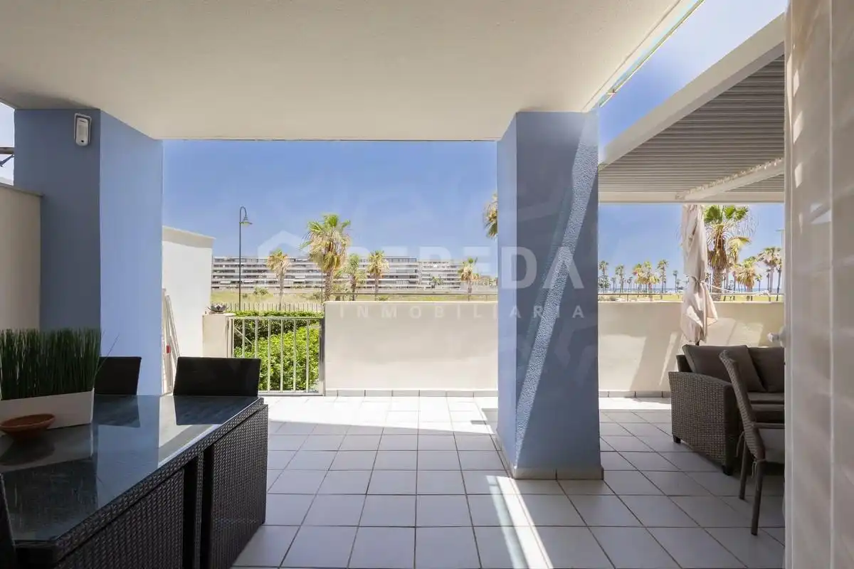 Terrace of Ground floor for sale in Roquetas de Mar  with Air Conditioner, Private garden and Terrace