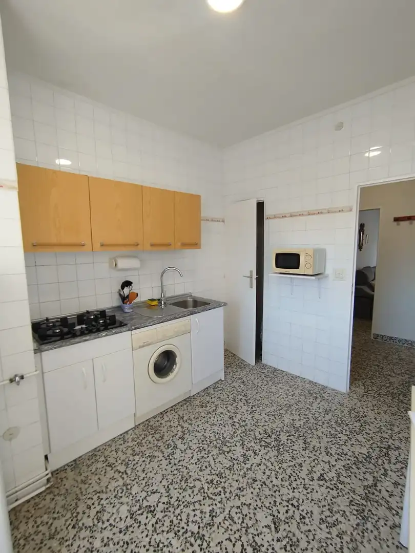 Kitchen of Flat for rent in Ávila  with Heating, Terrace and Furnished