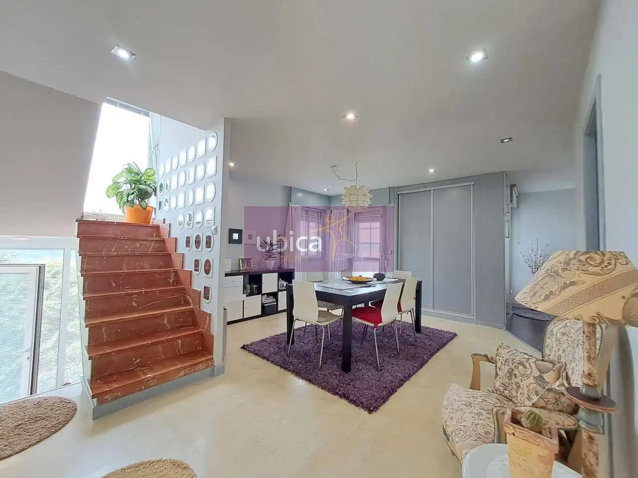 Living room of Houses for sale in Vigo   with Heating, Private garden and Terrace