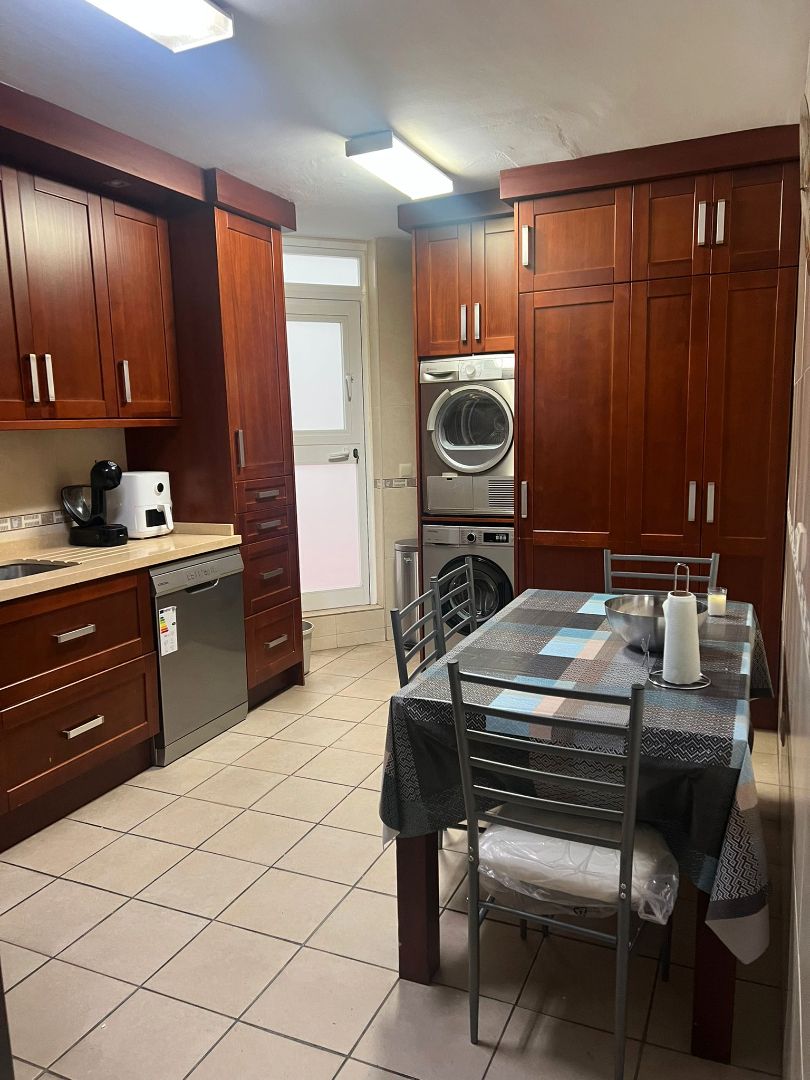 Kitchen of Flat to rent in La Línea de la Concepción  with Terrace, Furnished and Balcony