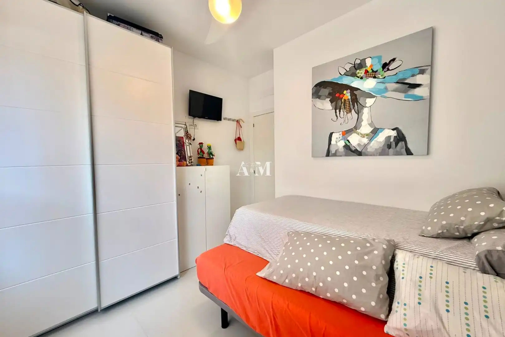 Bedroom of Flat for rent in Pilar de la Horadada  with Heating, Private garden and Terrace