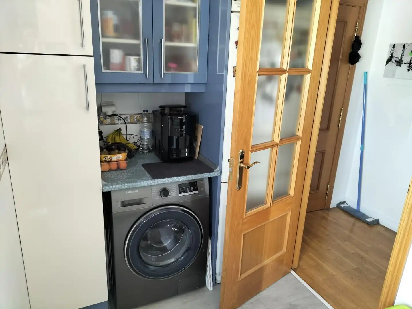 Kitchen of Flat for sale in Palencia  with Heating, Parquet flooring and Terrace