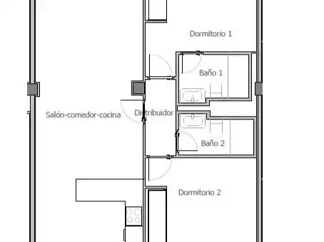 Flat for rent in Avenida - Divina Pastora - Plaza de Toros