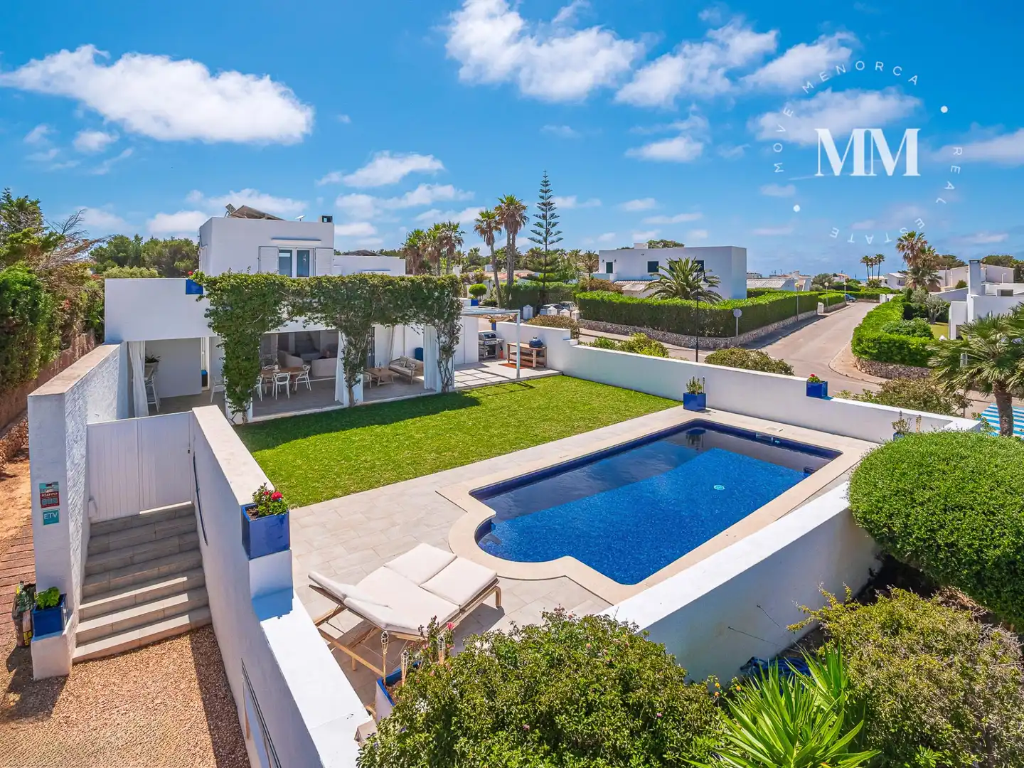 Vista exterior de Casa o chalet en venta en Sant Lluís con Aire acondicionado, Calefacción y Jardín privado