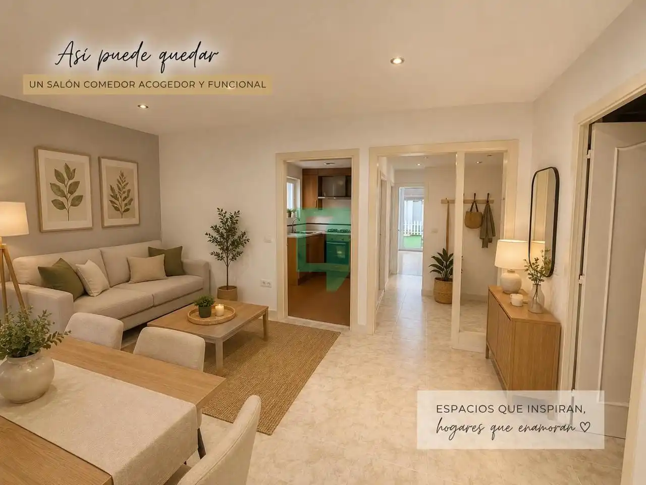 Wohnzimmer von Wohnung zum Verkauf in Badalona mit Klimaanlage und Terrasse