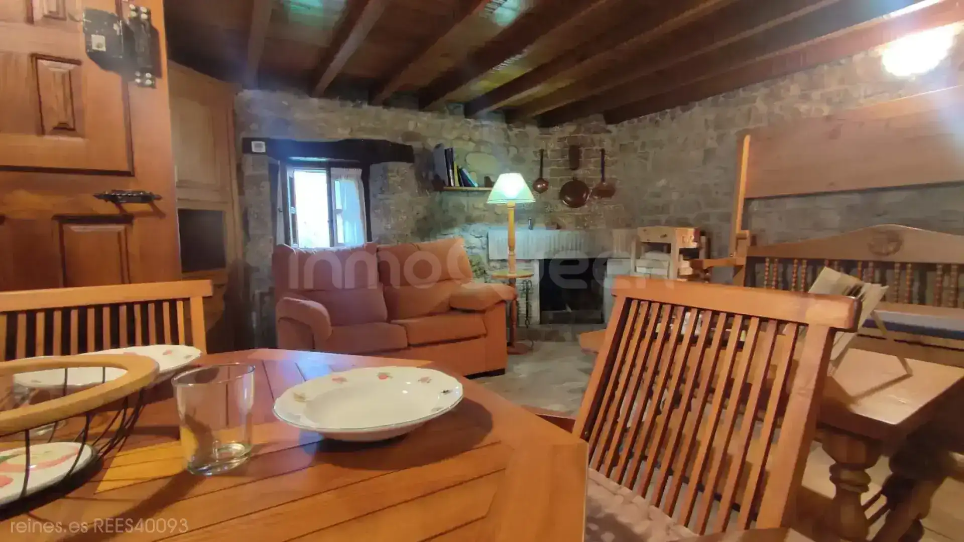 Sala de estar de Casa o chalet en venta en Herrerías con Calefacción, Jardín privado y Terraza