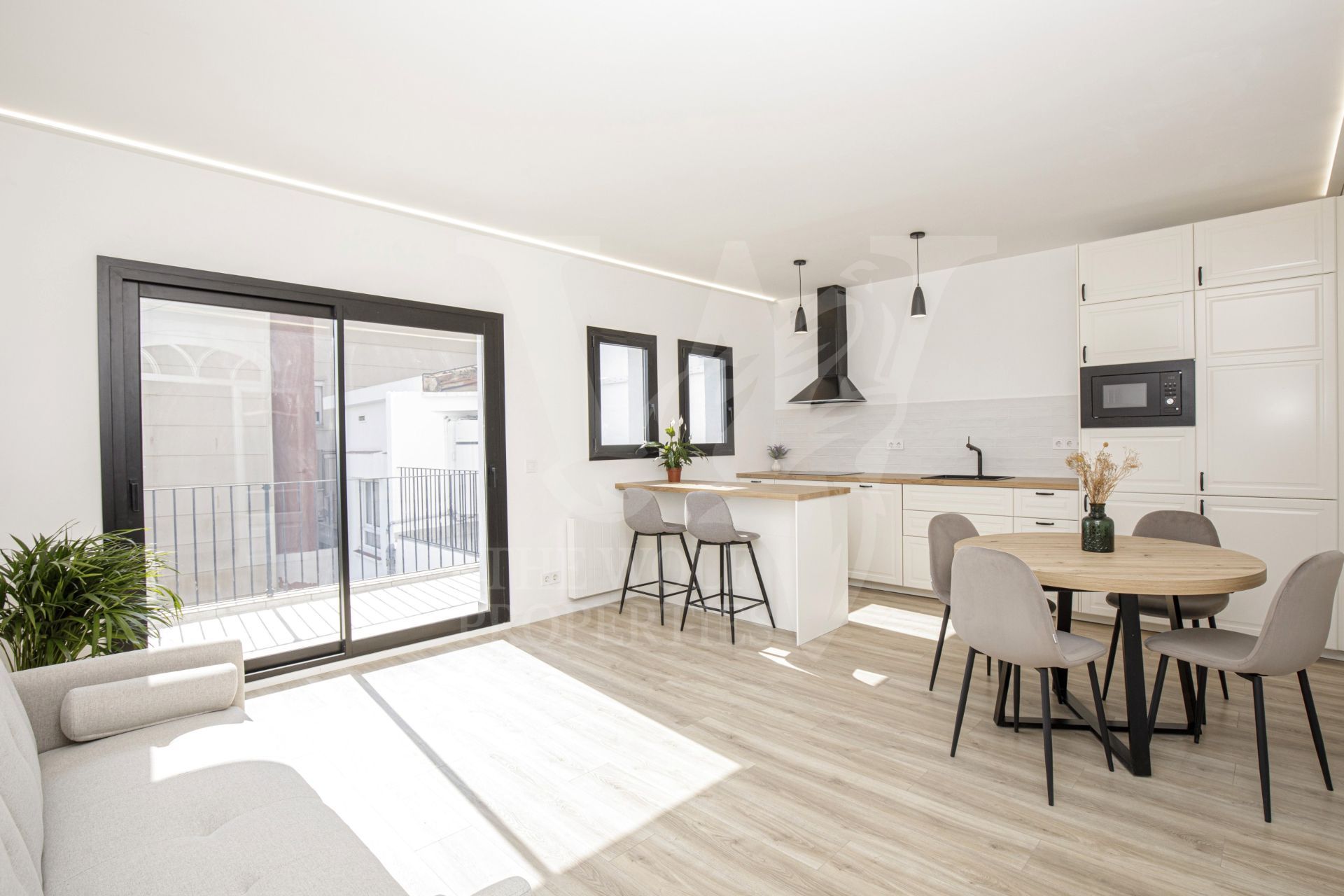 Cuina de Àtic en venda en Premià de Mar amb Aire condicionat, Calefacció i Parquet