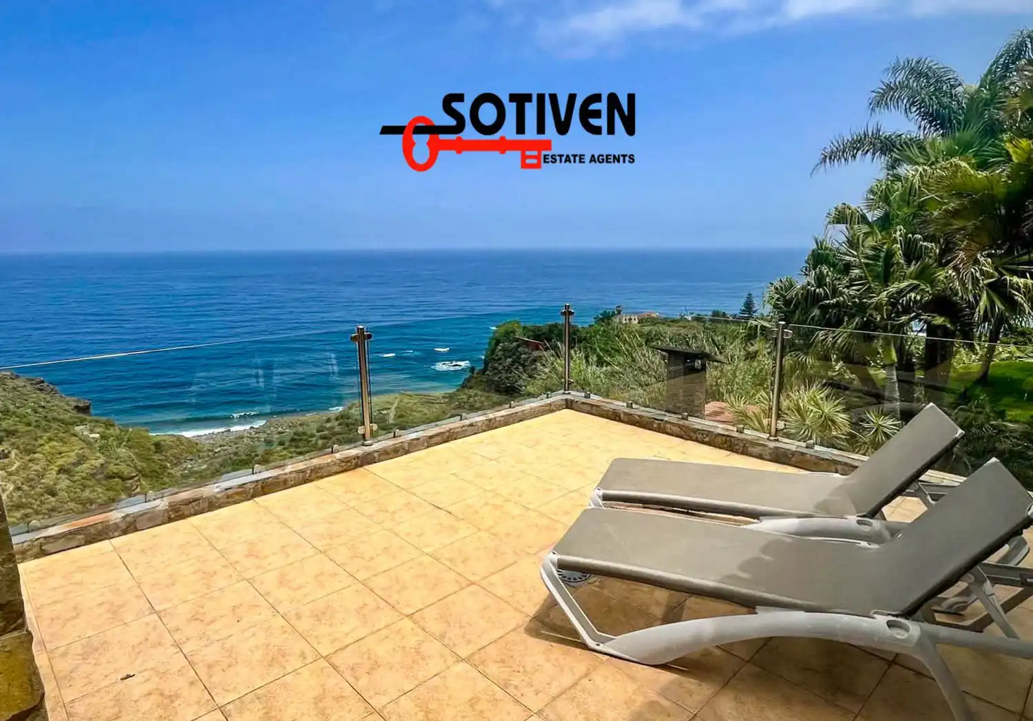 Vista exterior de Casa o chalet de alquiler en Los Realejos con Jardín privado y Terraza