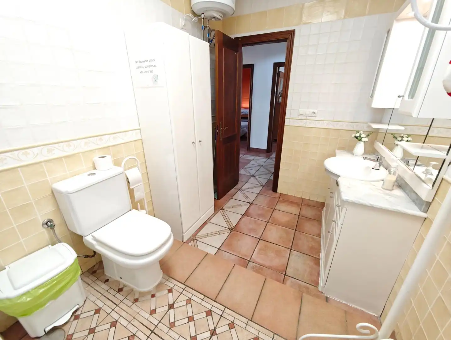 Baño de Finca rústica en venta en Cártama con Aire acondicionado, Calefacción y Jardín privado