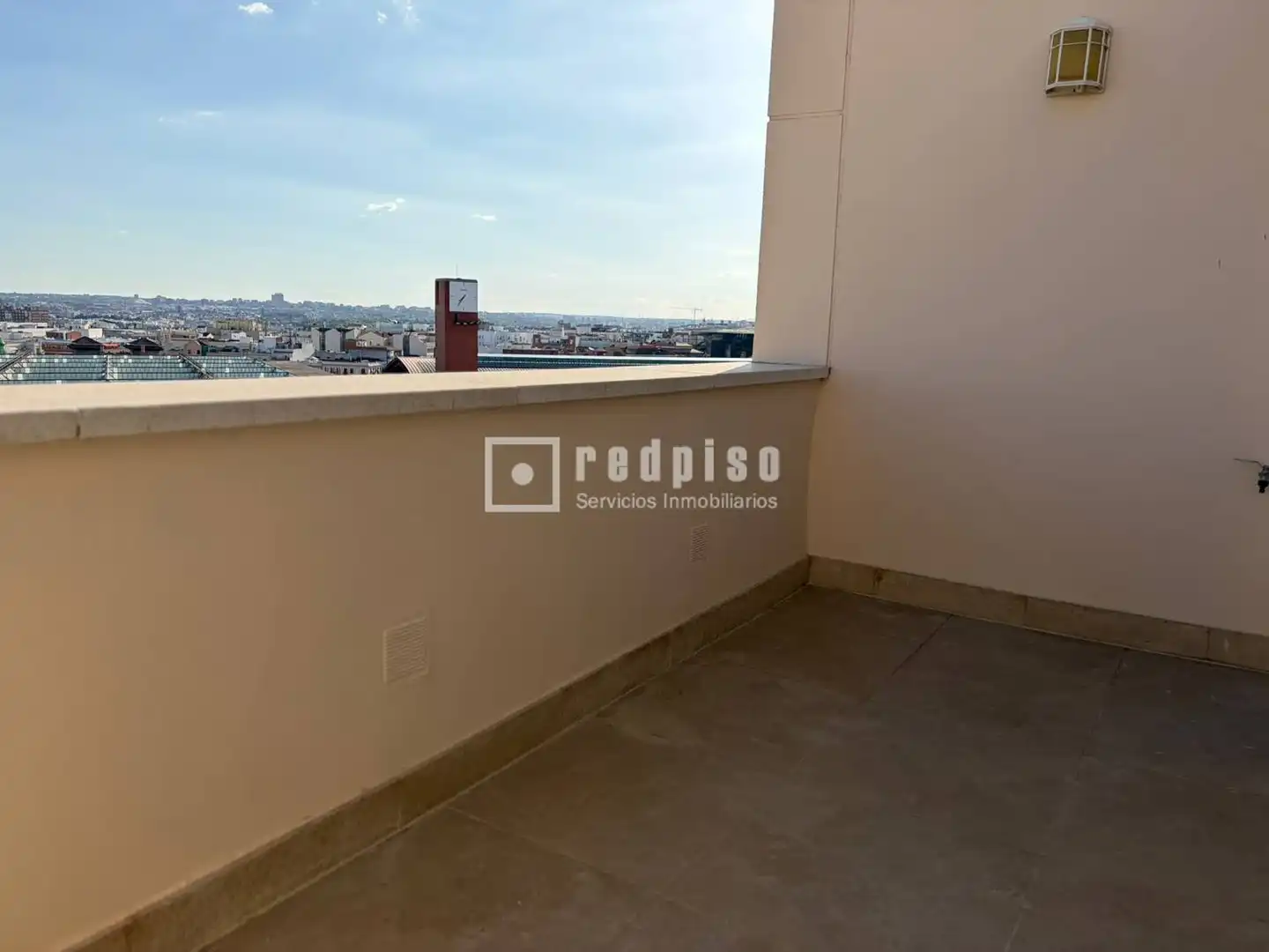 Balcony of Attic for rent in Madrid  with Air Conditioner, Heating and Terrace