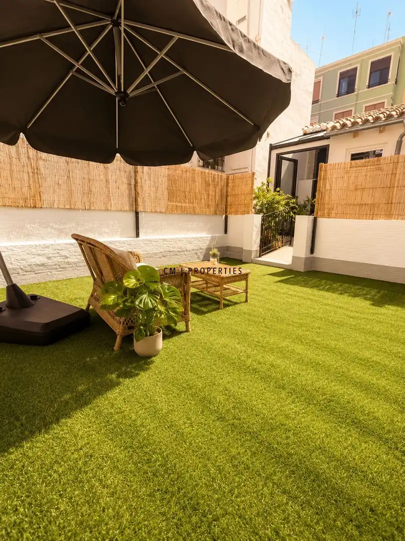 Terrace of Attic for rent in Valencia  with Air Conditioner, Heating and Terrace