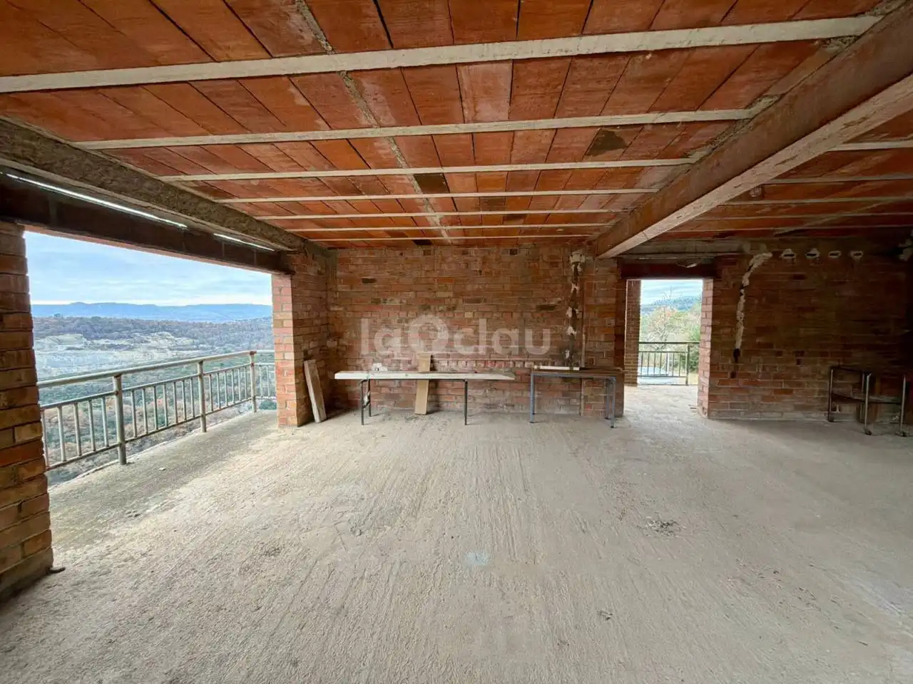 Terrassa de Casa o xalet en venda en Tavèrnoles amb Jardí privat i Terrassa