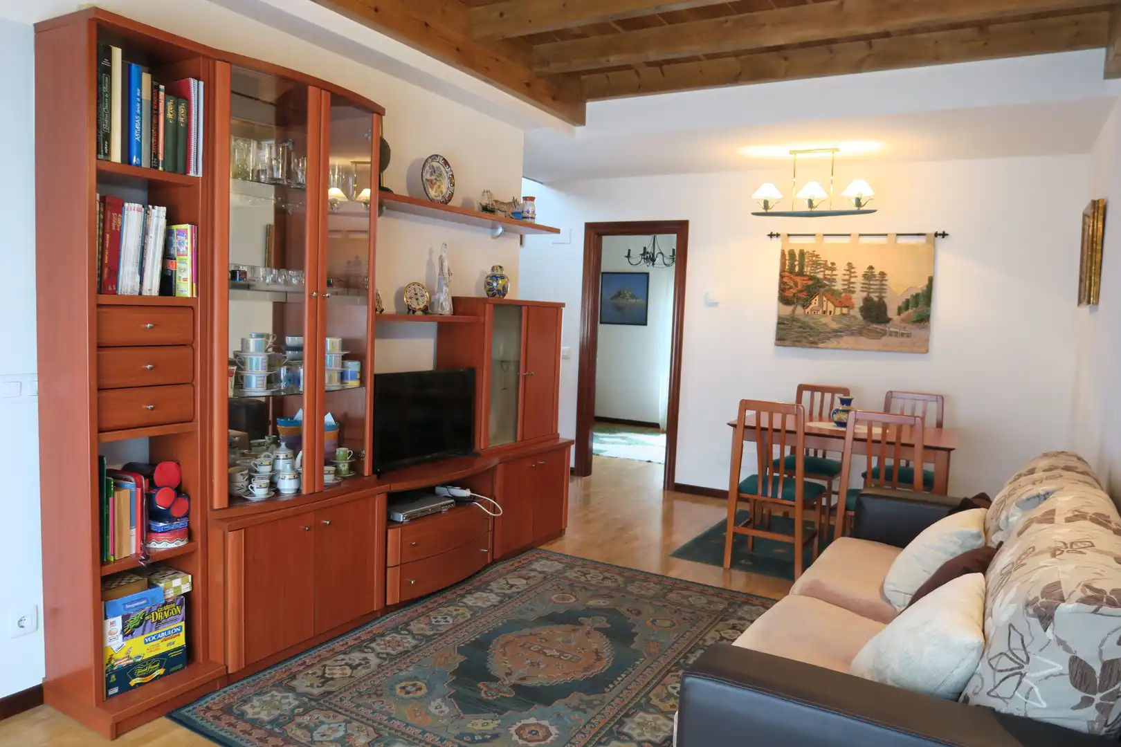 Sala de estar de Casa o chalet en venta en Soto del Barco con Calefacción, Jardín privado y Terraza