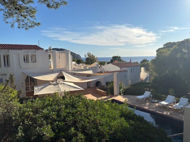 Exterior view of House or chalet for sale in Sant Josep de sa Talaia  with Air Conditioner, Heating and Terrace
