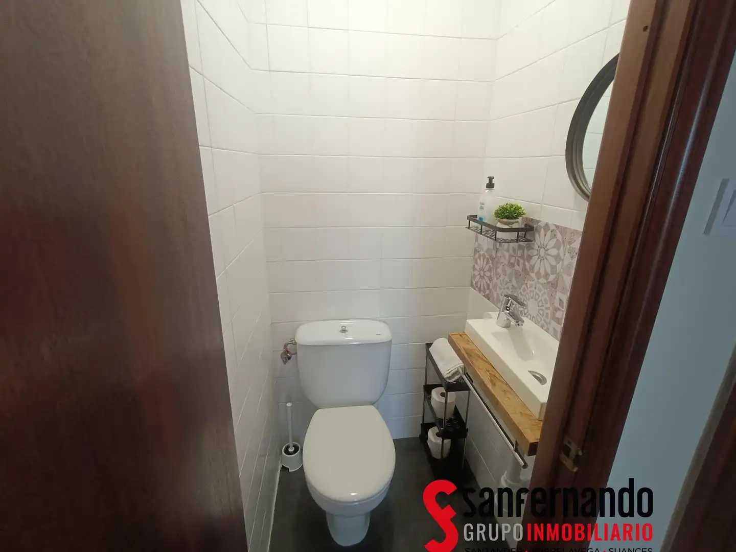 Baño de Piso de alquiler en Santander con Calefacción y Amueblado