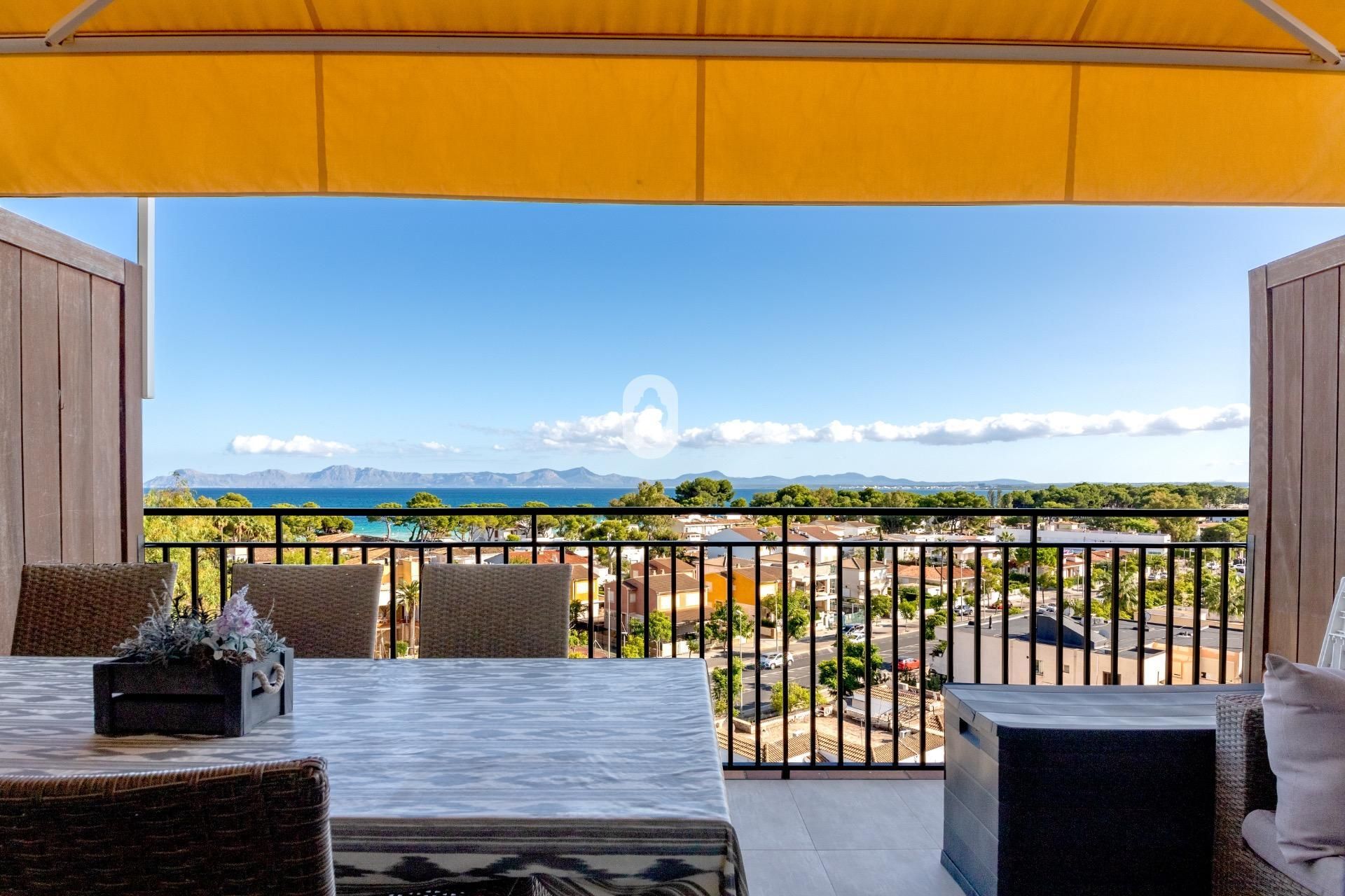 Terrace of Duplex for sale in Alcúdia  with Private garden, Terrace and Balcony