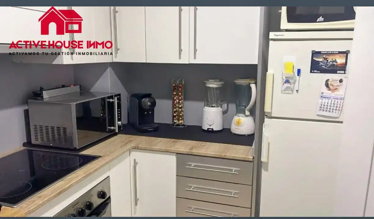 Kitchen of Flat for sale in La Ràpita  with Furnished, Oven and Washing machine