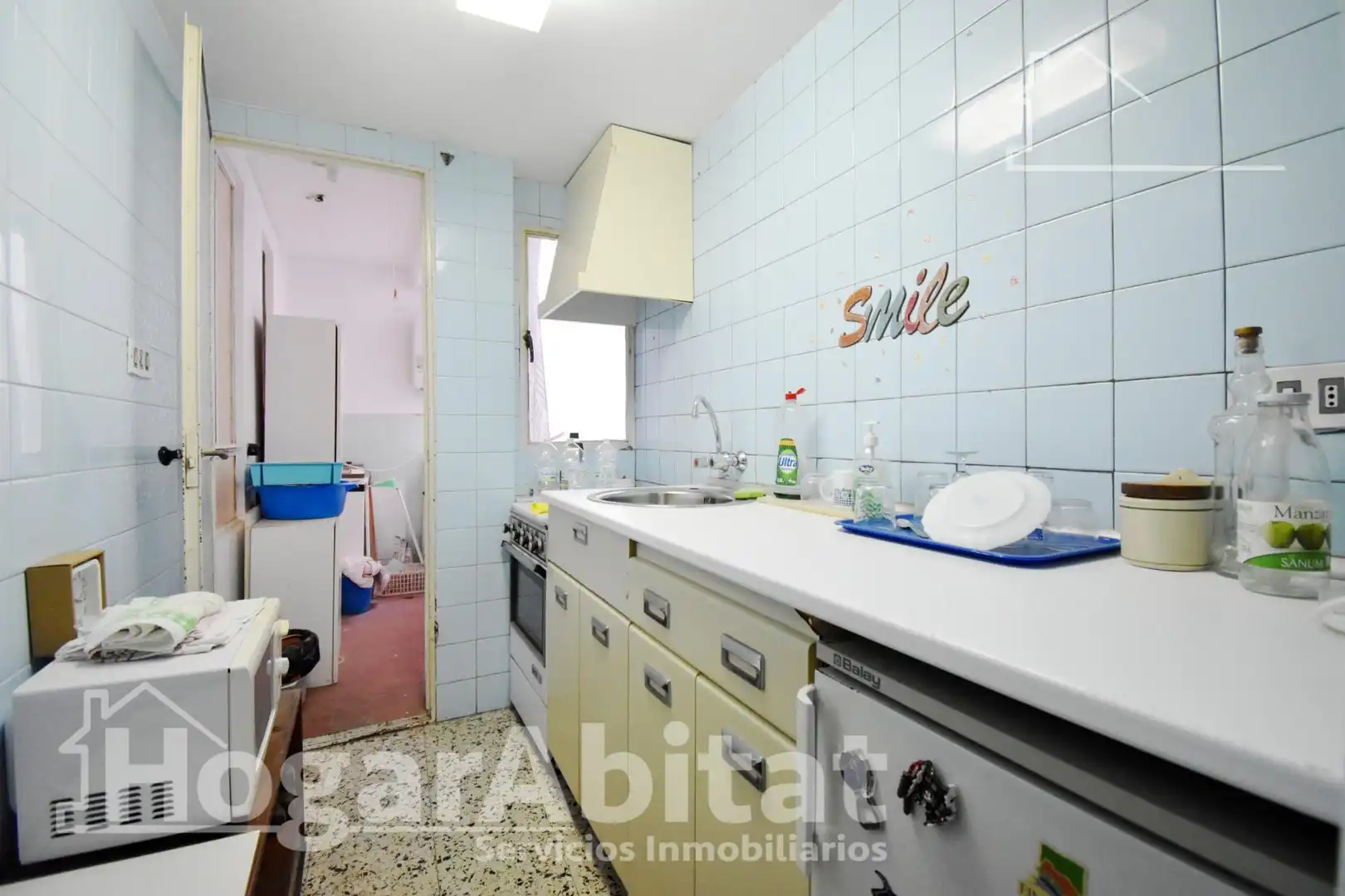 Kitchen of Flat for sale in Gandia  with Furnished