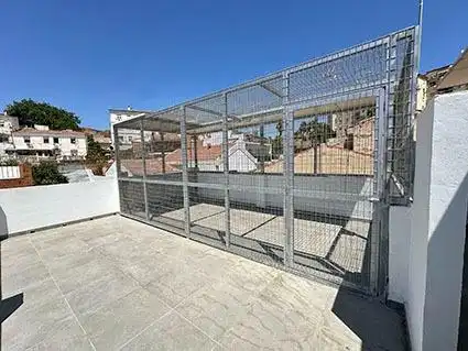 Vista exterior de Casa adosada en venta en Málaga con Aire acondicionado, Terraza y Amueblado