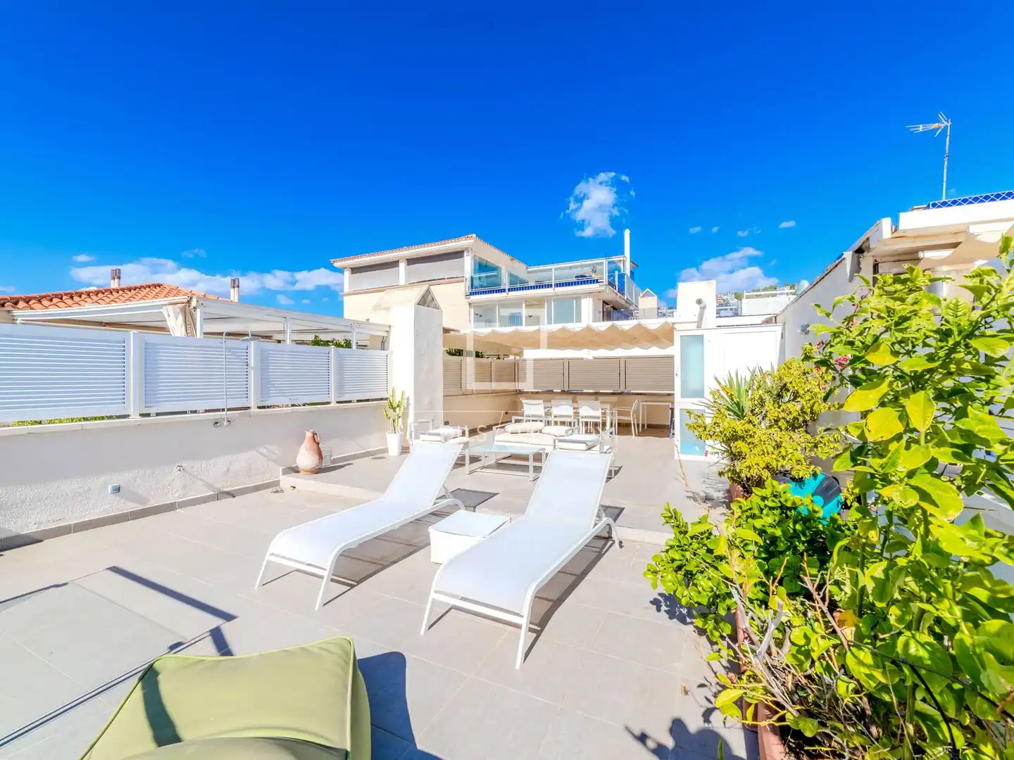 Terrace of Attic for sale in Sitges  with Air Conditioner, Terrace and Swimming Pool