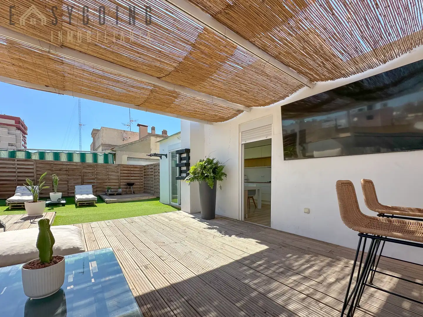 Terraza de Ático en venta en Elche / Elx con Aire acondicionado, Terraza y Amueblado