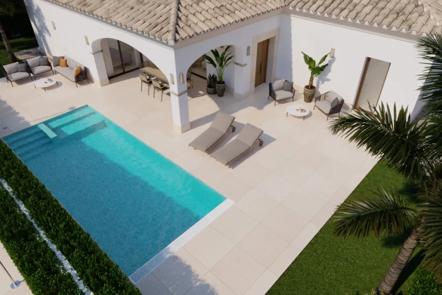 Villa mit Pool zum Verkauf in Lo Pagán, imagen 8