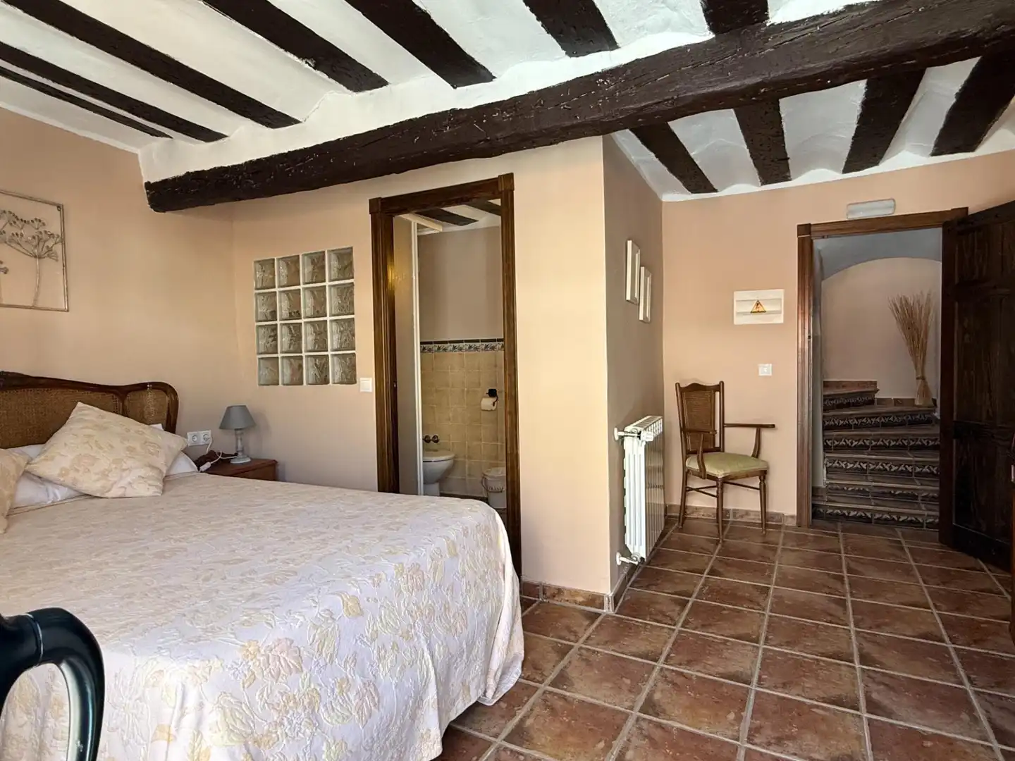 Habitación de Finca rústica en venta en Auñón con Terraza, Amueblado y Balcón