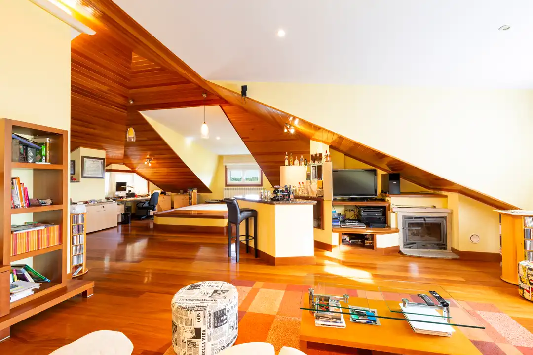 Living room of Houses for sale in Bergondo  with Heating, Private garden and Terrace