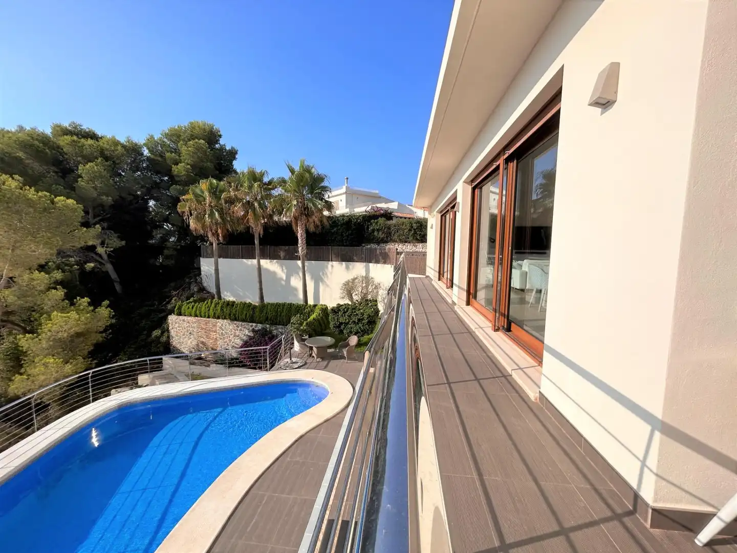 Terraza de Casa o chalet en venta en Jávea / Xàbia con Aire acondicionado, Calefacción y Jardín privado