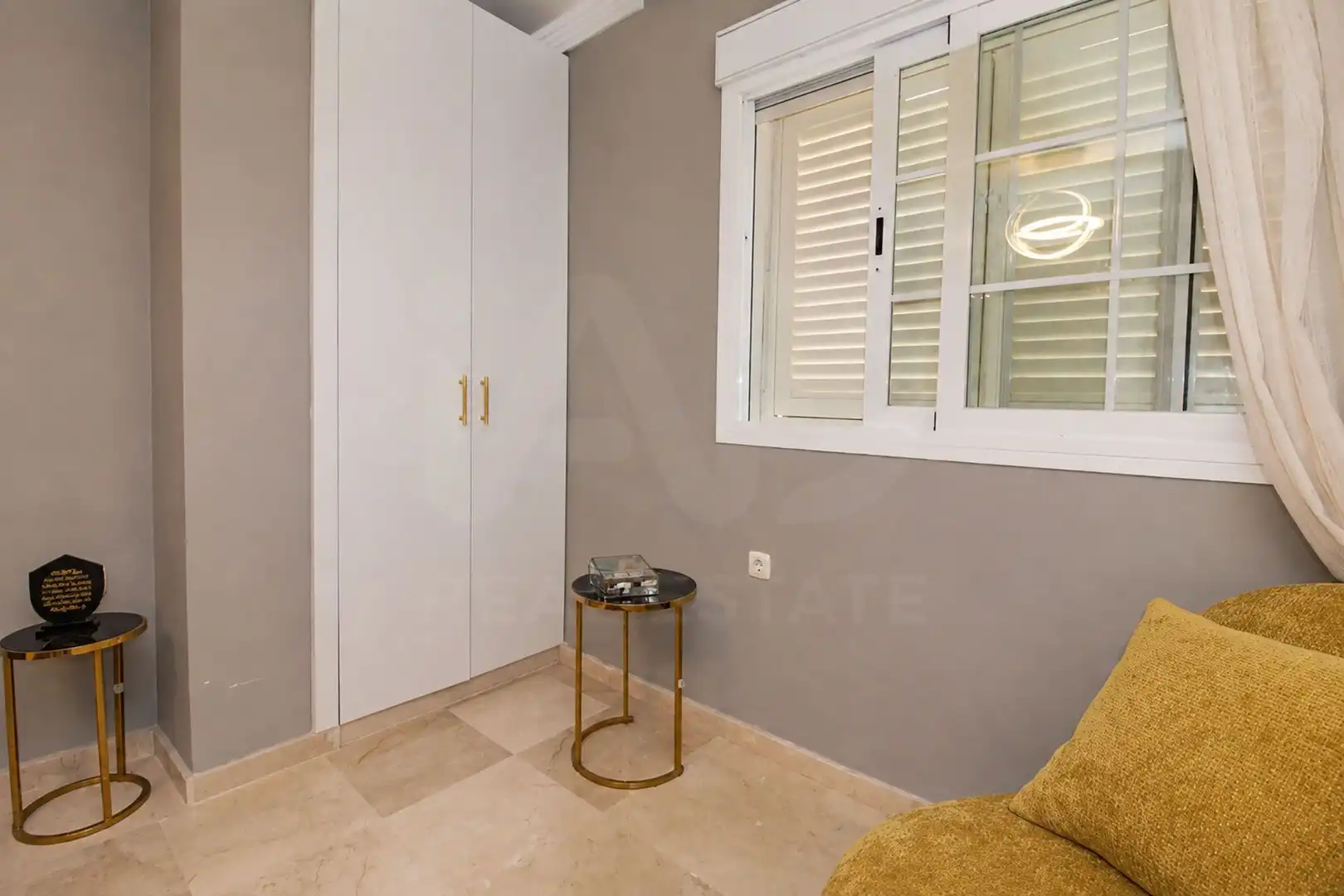 Bedroom of Flat for rent in Marbella  with Air Conditioner, Terrace and Swimming Pool