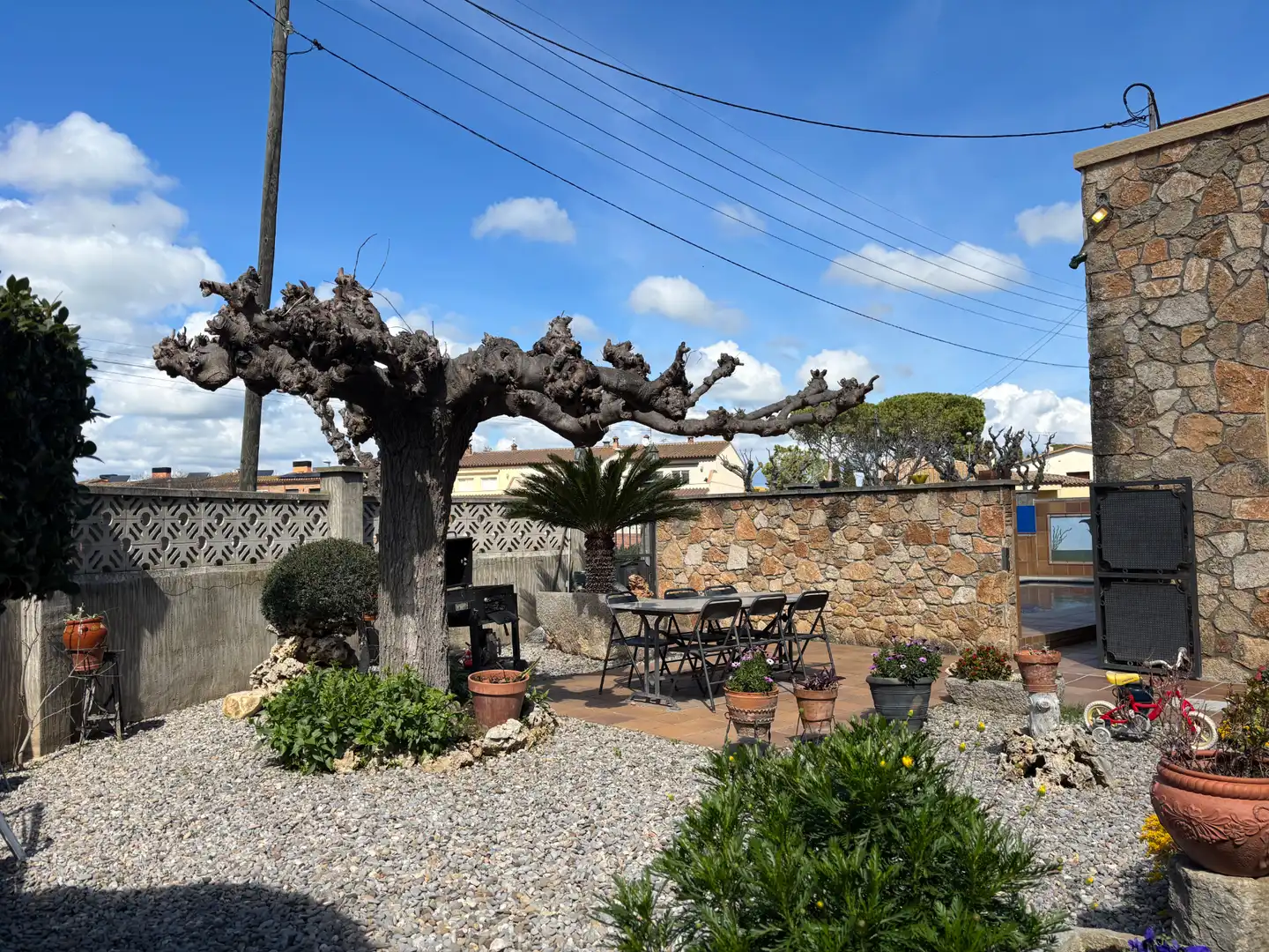 Jardín de Casa o chalet en venta en Fortià con Aire acondicionado, Calefacción y Jardín privado