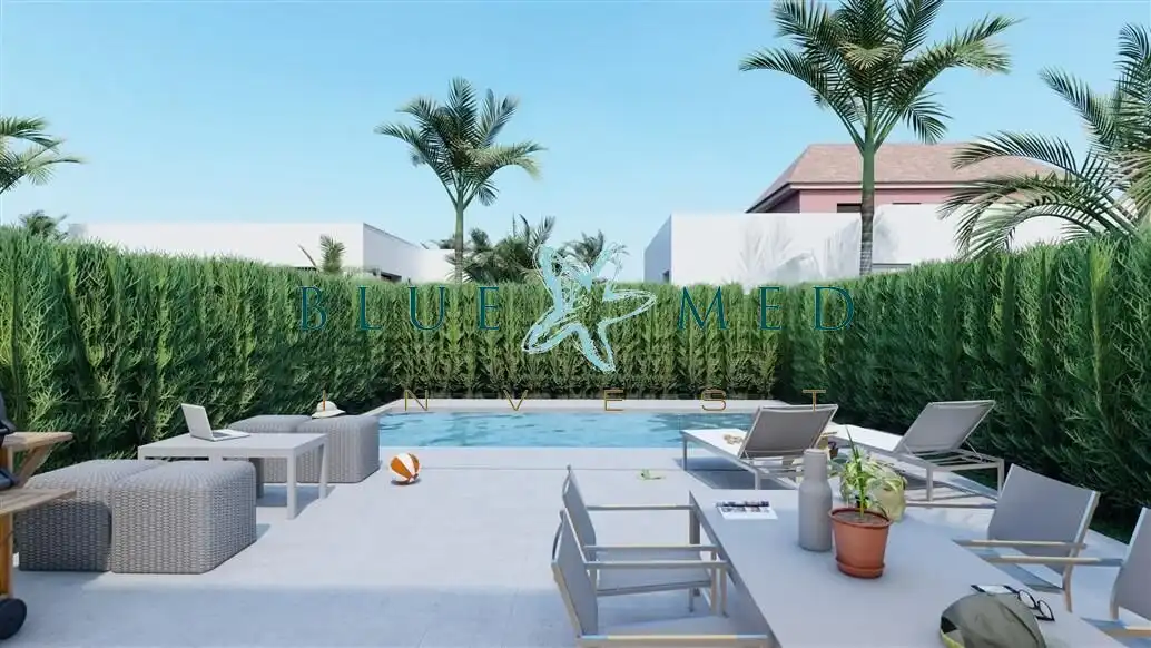 Piscina de Casa o chalet en venta en Cartagena con Aire acondicionado, Terraza y Piscina