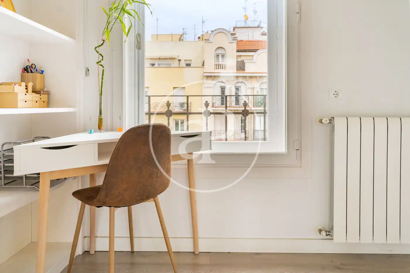 Balcony of Flat for sale in Madrid  with Air Conditioner, Heating and Furnished
