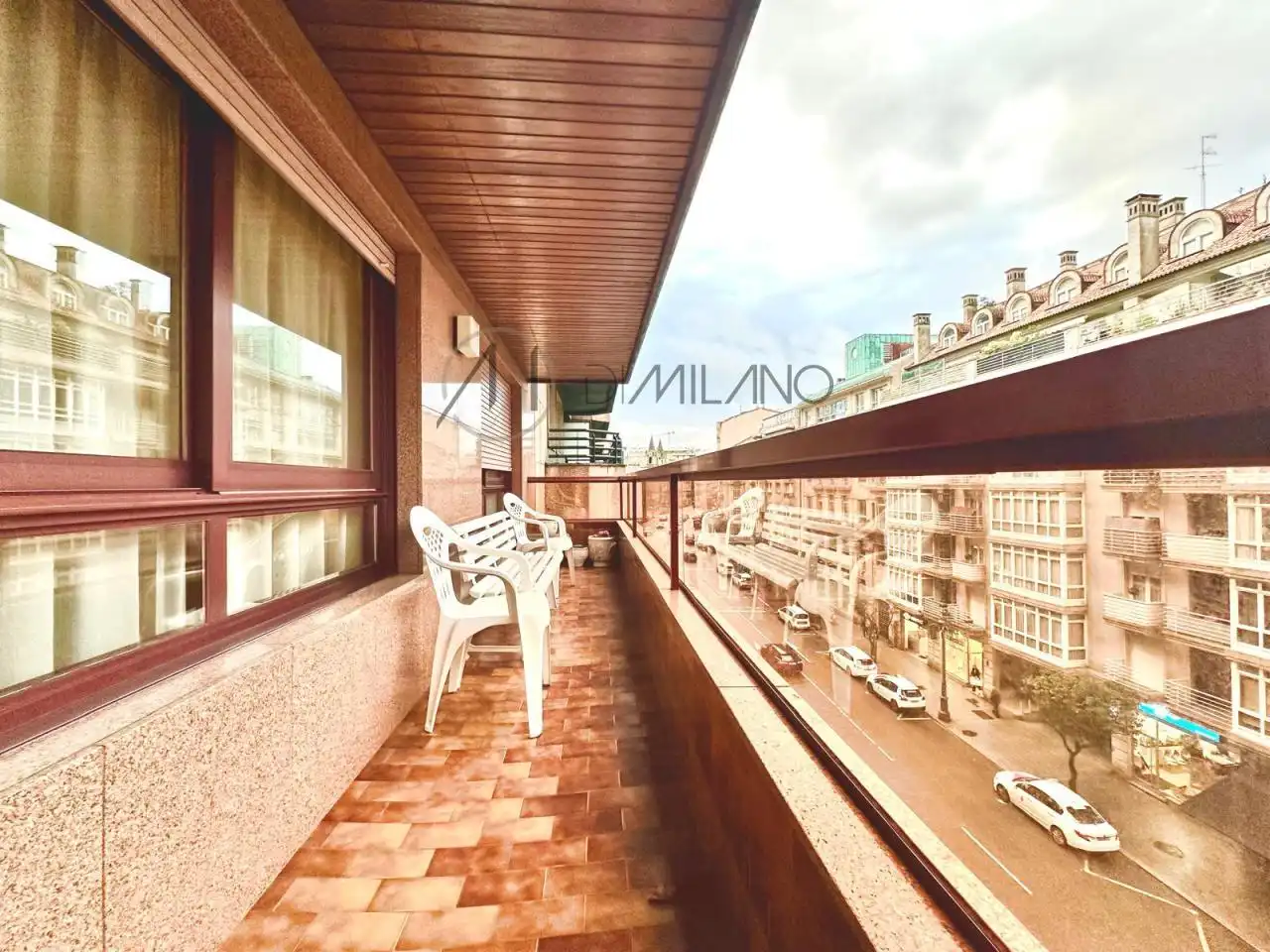Terraza de Piso en venta en Vigo  con Calefacción, Parquet y Trastero