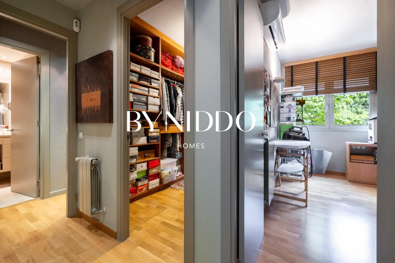 Bedroom of Flat for sale in Sant Cugat del Vallès  with Air Conditioner, Heating and Private garden
