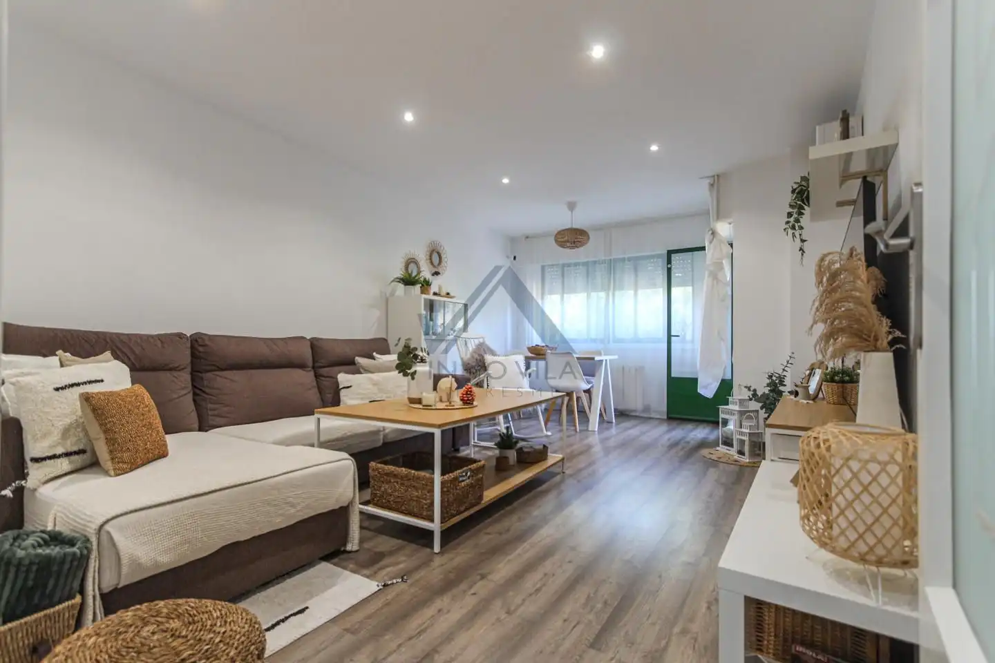 Wohnzimmer von Wohnung zum Verkauf in Montcada i Reixac mit Klimaanlage, Terrasse und Möbliert