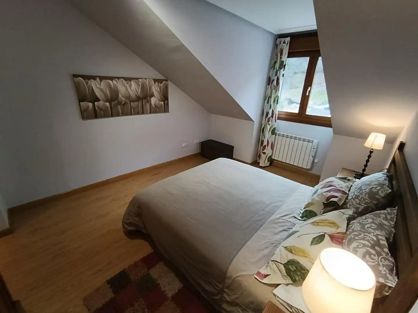 Bedroom of Apartments for sale in Aller  with Furnished