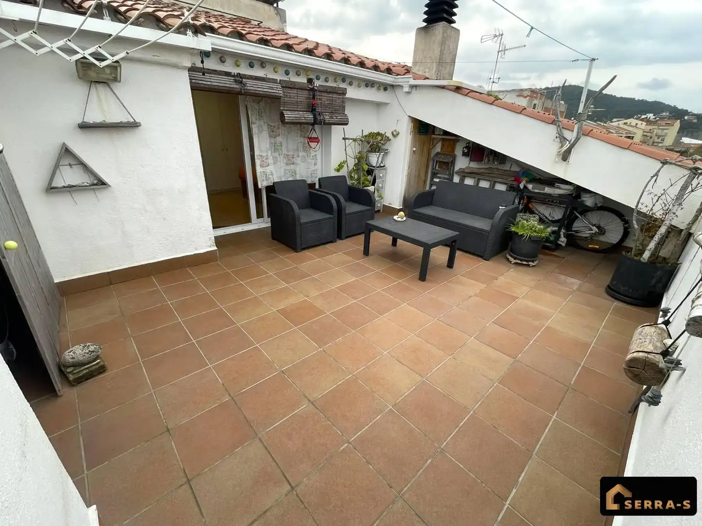 Terrasse von Dachboden zum Verkauf in Malgrat de Mar mit Terrasse und Balkon