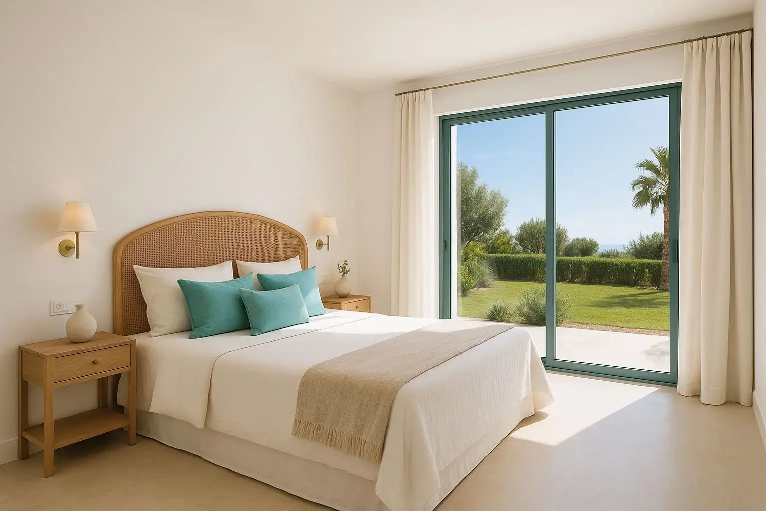 Bedroom of Houses for sale in Jávea / Xàbia  with Air Conditioner, Storage room and Swimming Pool