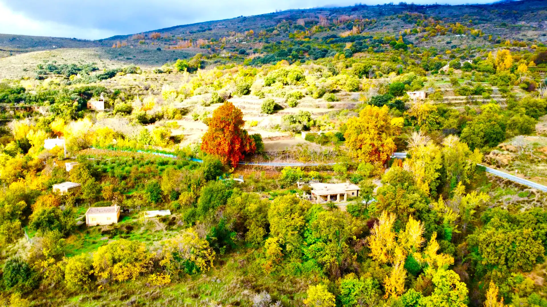 Exterior view of Houses for sale in Alpujarra de la Sierra  with Heating, Private garden and Terrace