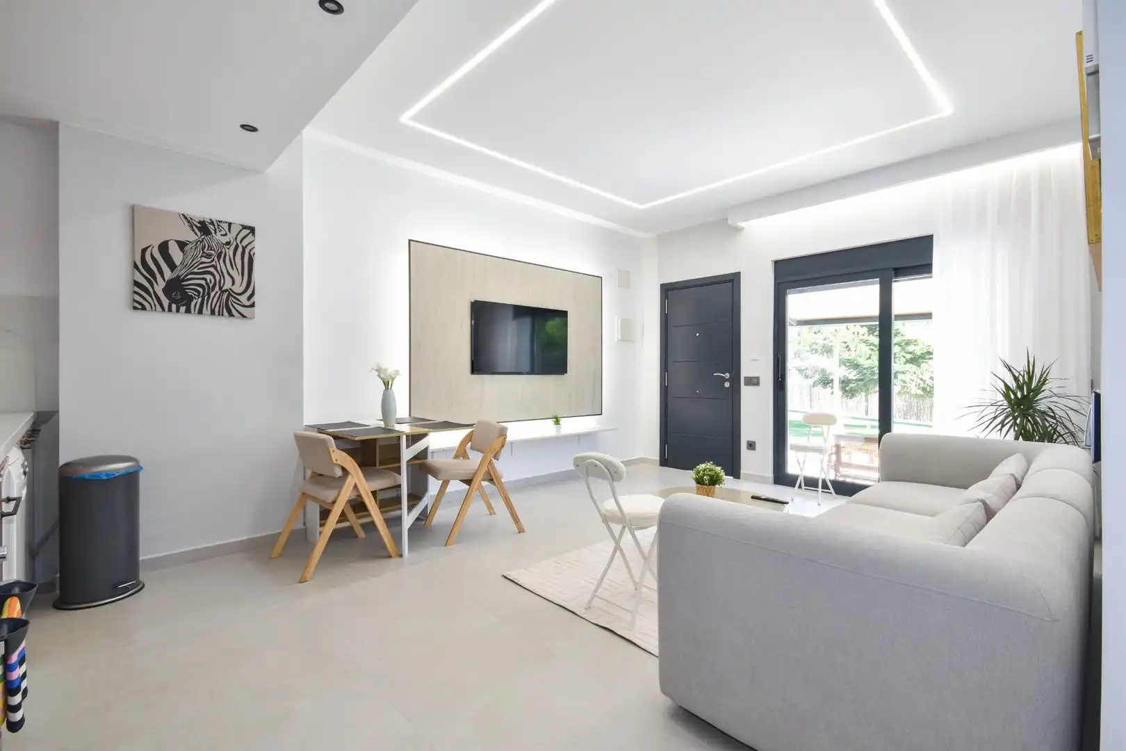 Sala d'estar de Casa o xalet en venda en Lloret de Mar amb Aire condicionat, Calefacció i Jardí privat