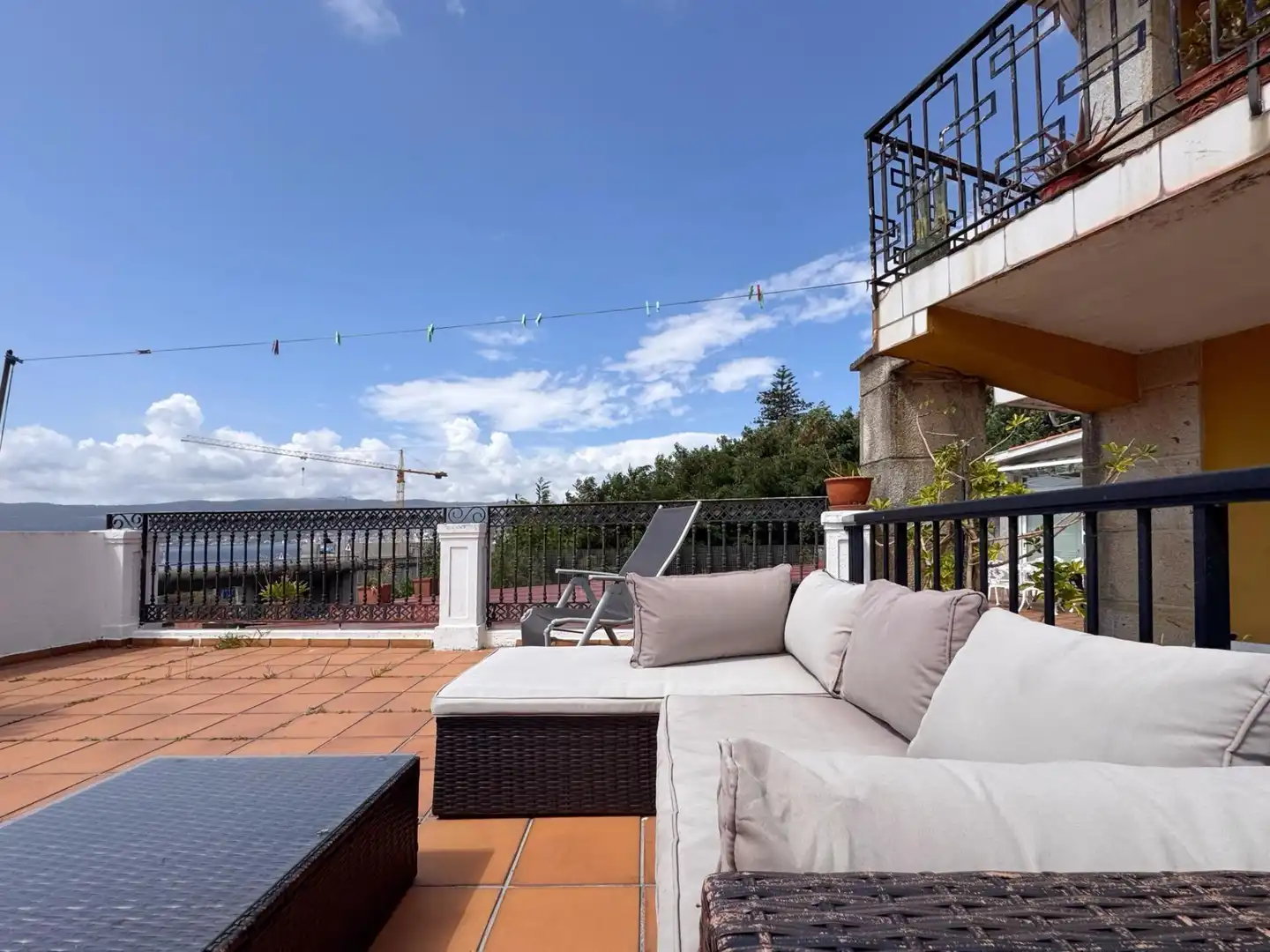 Terrassa de Casa o xalet en venda en Pontevedra Capital  amb Calefacció, Terrassa i Balcó