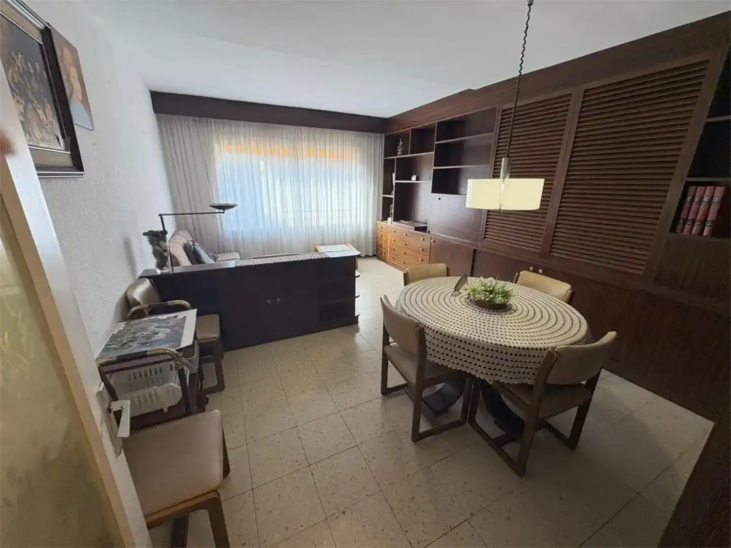 Sala de estar de Piso en venta en Igualada con Trastero y Amueblado